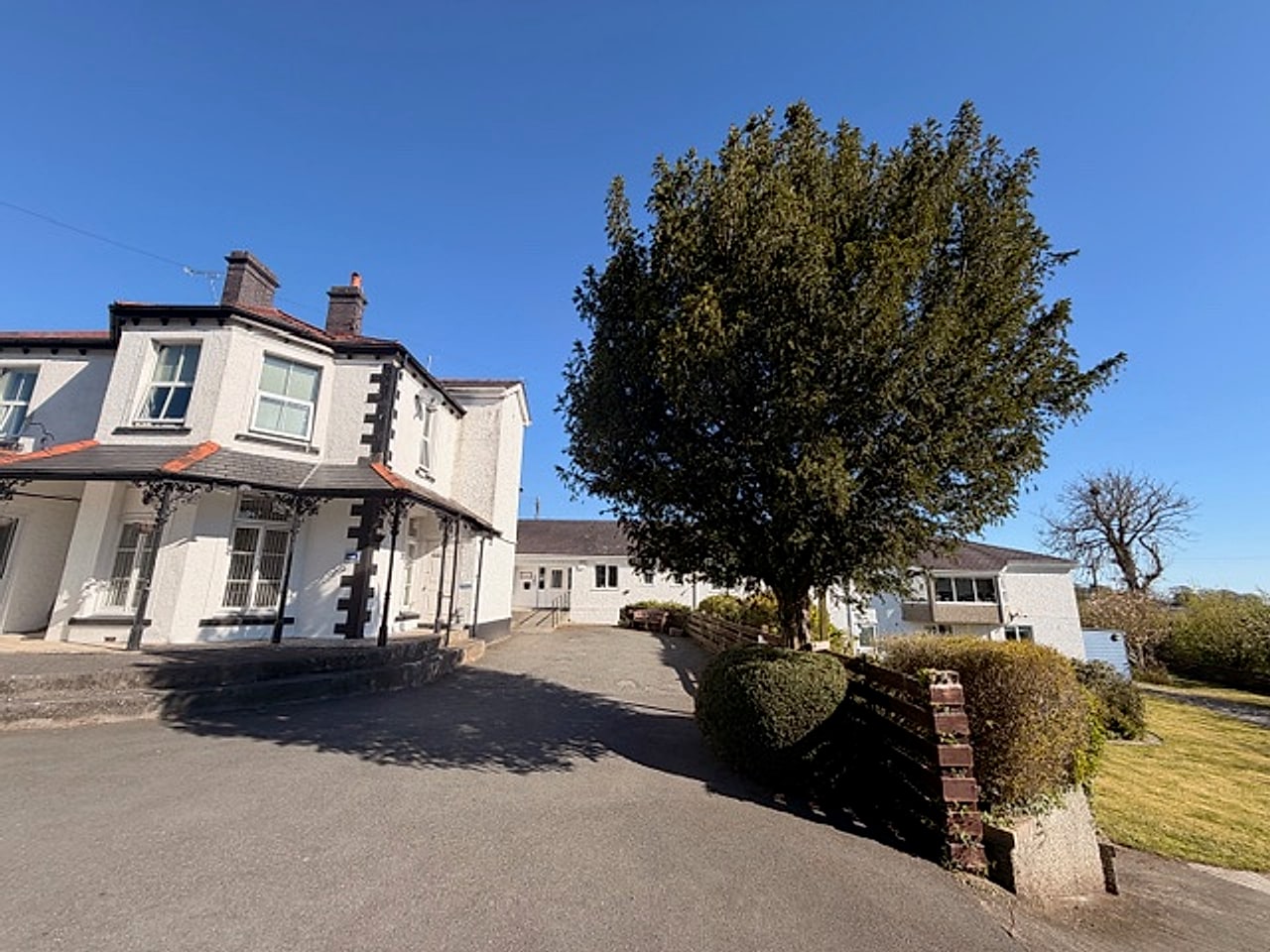 The front of Springholme Care Home on Springholme, Red Wharf Bay.